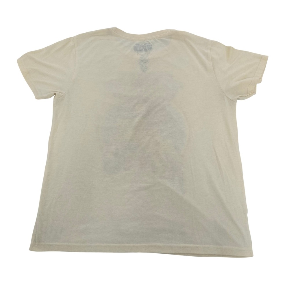 Star Wars Retro Rainbow Graphic Tee Cream Mens Large C-Life Group Short Sleeve - Picture 3 of 5
